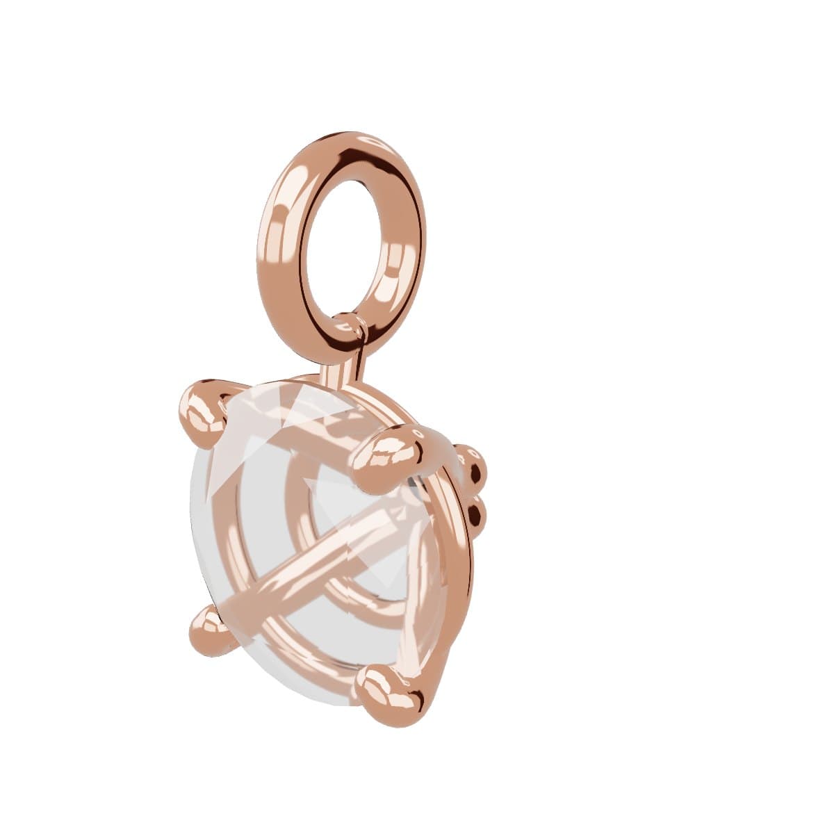 Solitaire pendant 3D model